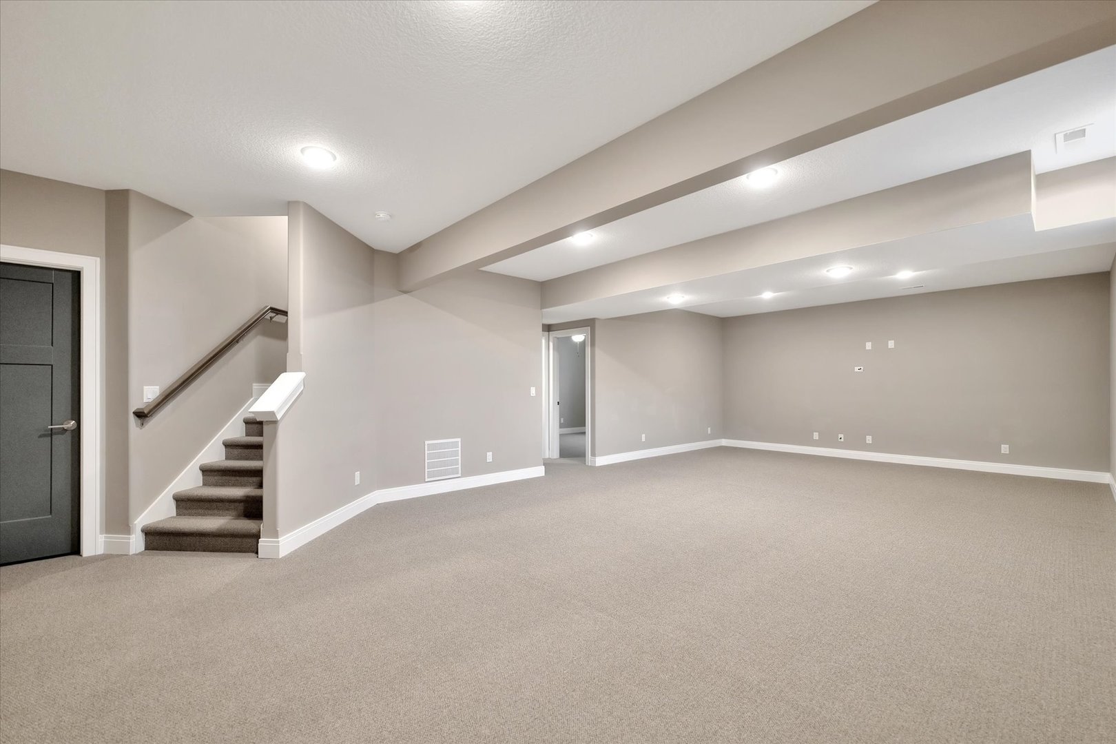 3402 Boulder Ridge Drive Champaign, IL 61822 - Photo 30 of 42 a view of an empty room with stairs