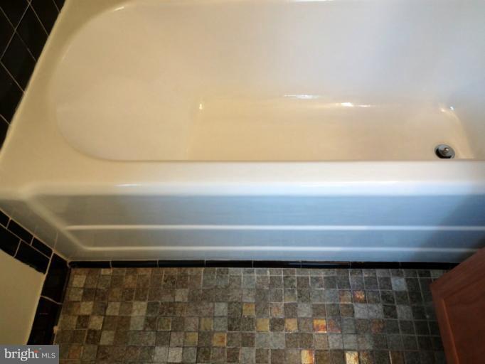 47 Ridge Road, Unit C Greenbelt, MD 20770 - Photo 20 of 30 Full Hall Bath / Re-glazed Tub and Flooring