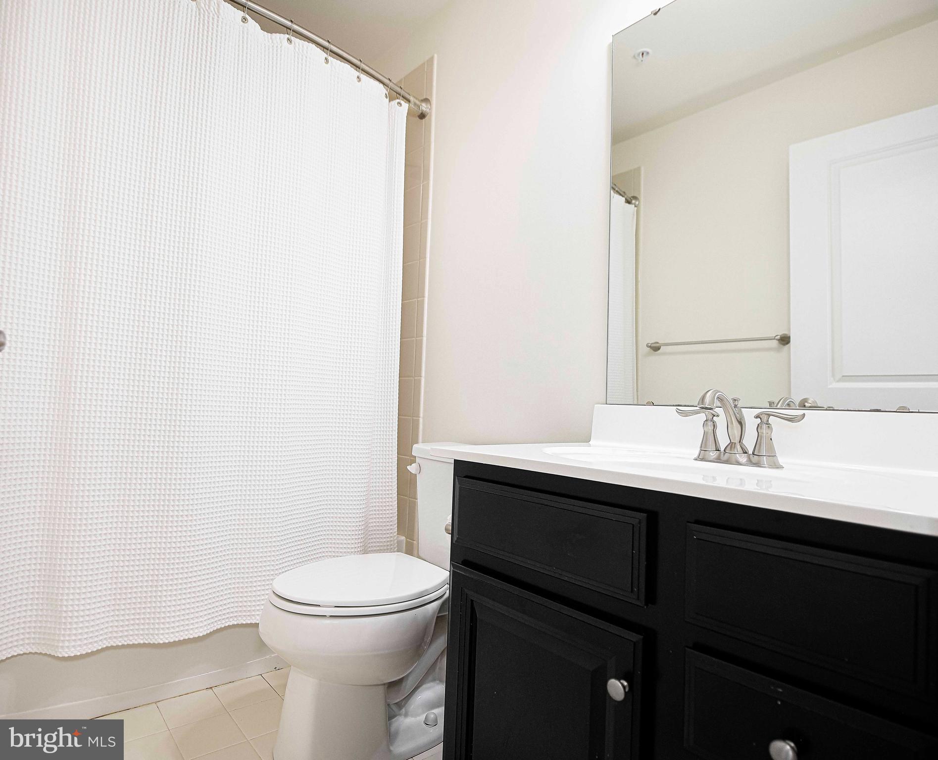 1032 Ramble Run Road Baltimore, MD 21220 - Photo 25 of 46 a bathroom with a toilet a sink and mirror