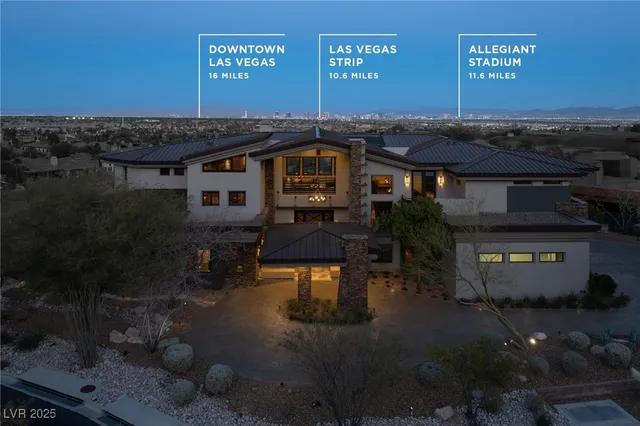 $11,500,000 | 64 Promontory Ridge Drive, Las Vegas, NV 89135