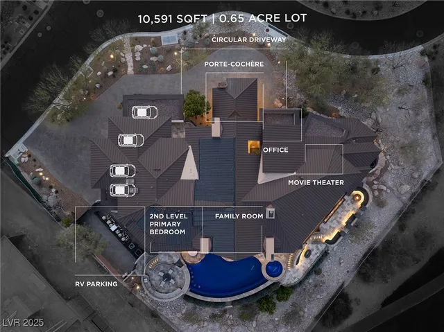 $11,500,000 | 64 Promontory Ridge Drive, Las Vegas, NV 89135