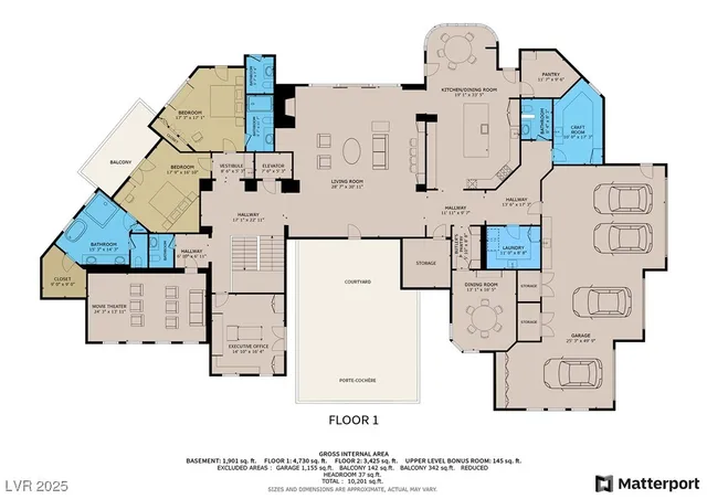 $11,500,000 | 64 Promontory Ridge Drive, Las Vegas, NV 89135