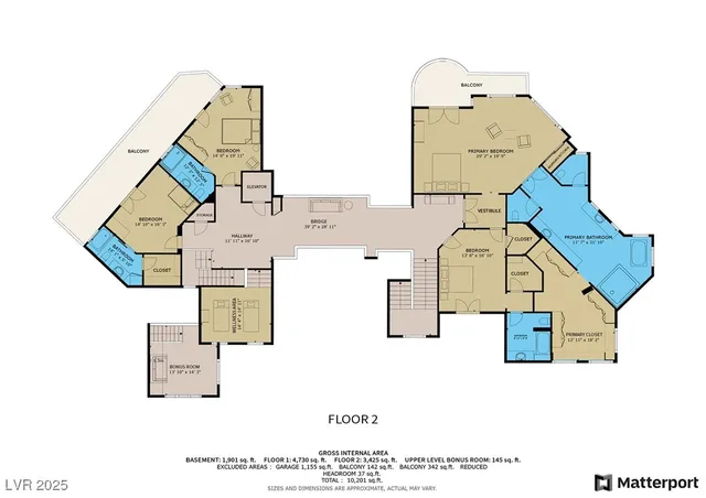 $11,500,000 | 64 Promontory Ridge Drive, Las Vegas, NV 89135