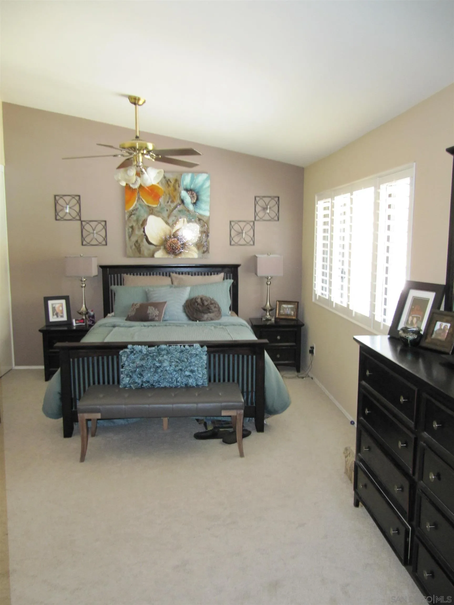 13236 Poway Hills Drive Poway, CA 92064 - Photo 11 of 19 a bedroom with furniture and a window