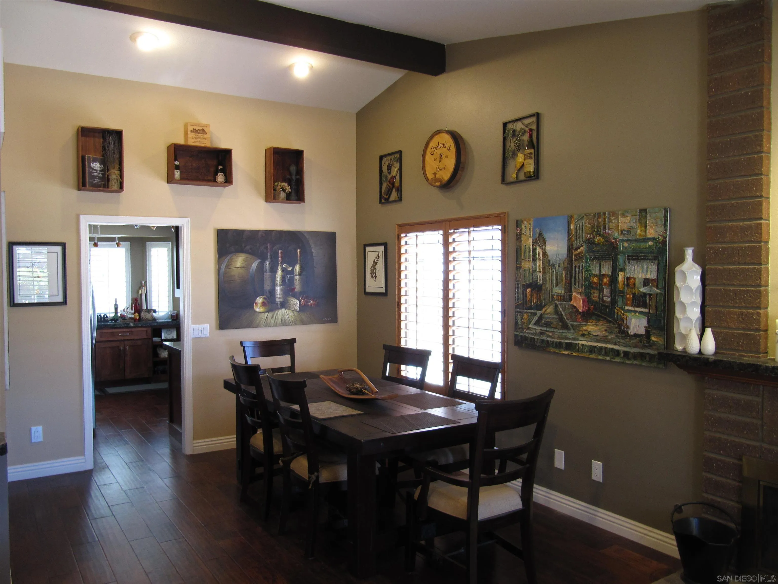 13236 Poway Hills Drive Poway, CA 92064 - Photo 4 of 19 a view of a dining room with furniture and wooden floor