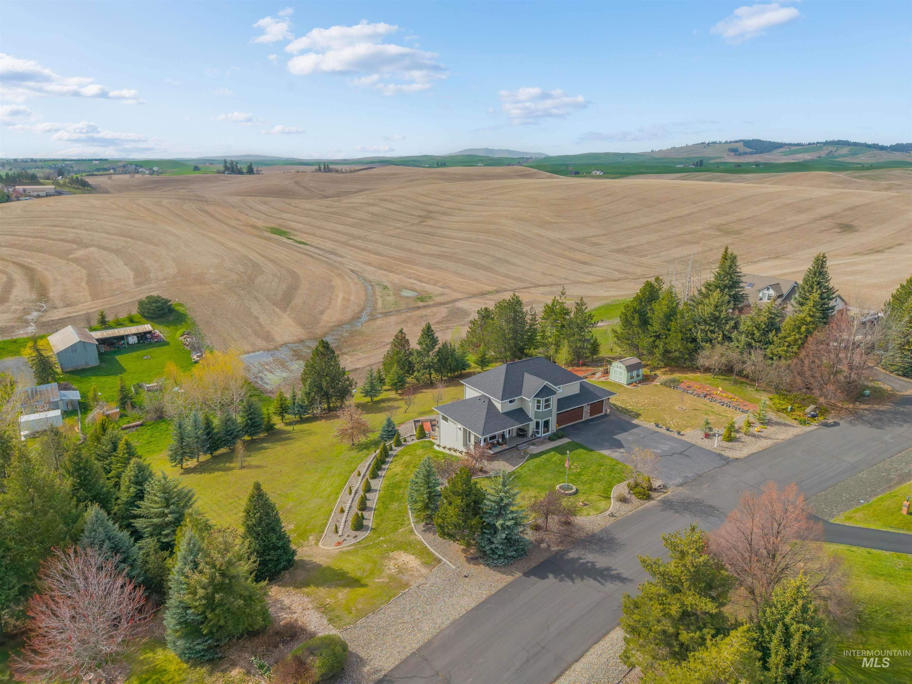 2435 Arborcrest Road Moscow, ID 83843 - Photo 39 of 48 Aerial view of sparsely populated area