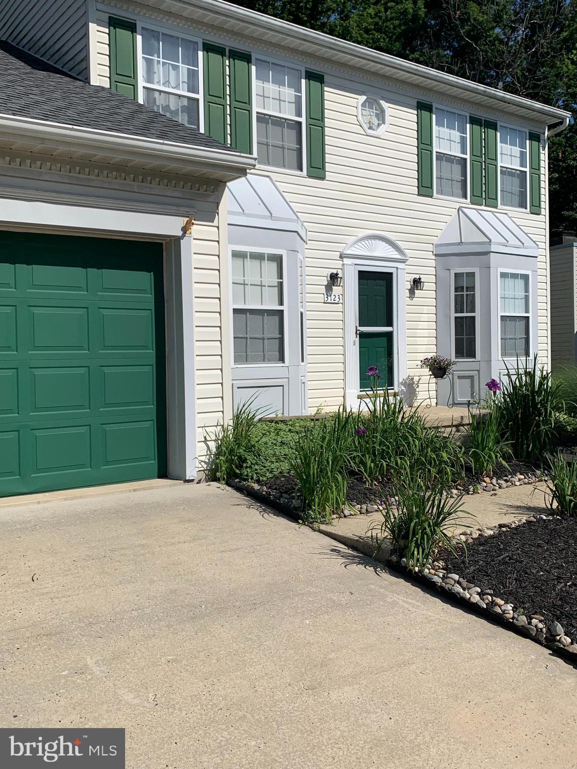 3123 Laurel View Drive Abingdon, MD 21009 - Photo 6 of 135 a front view of a house with a yard and garage