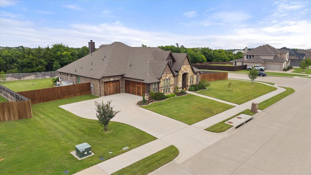 445 Rusty Run Drive Midlothian, TX 76065 - Photo 38 of 40 an aerial view of a house