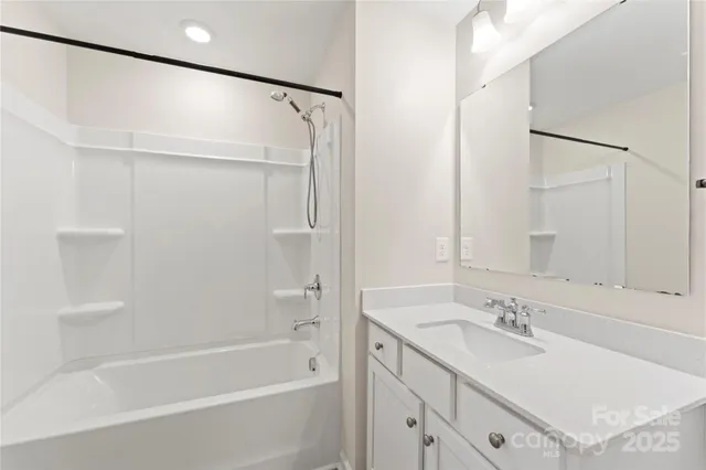 an empty room with an entryway