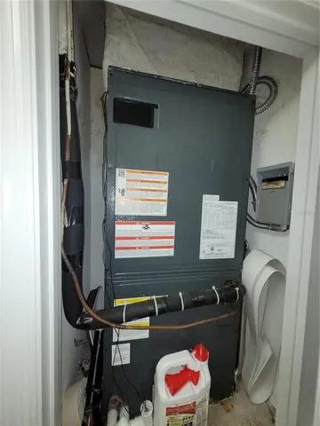 a view of backyard with deck and outdoor seating