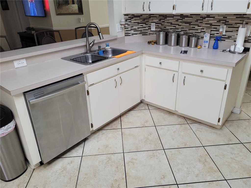 4233 Amber Ridge Lane Valrico, FL 33594 - Photo 38 of 40 a kitchen with a sink cabinets and appliances