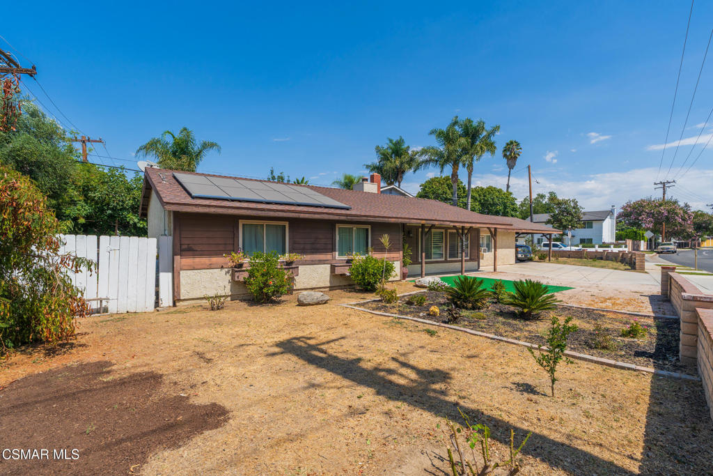 1917 Fitzgerald Road Simi Valley, CA 93065 - Photo 17 of 55 a view of a house with garden and sitting area