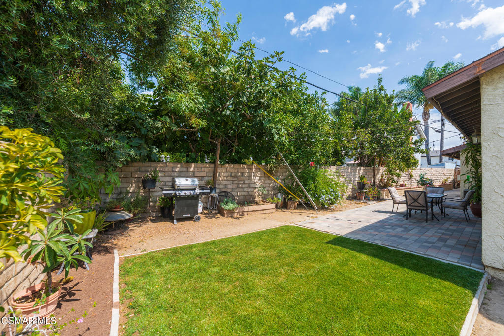 1917 Fitzgerald Road Simi Valley, CA 93065 - Photo 40 of 55 a view of a backyard with sitting area