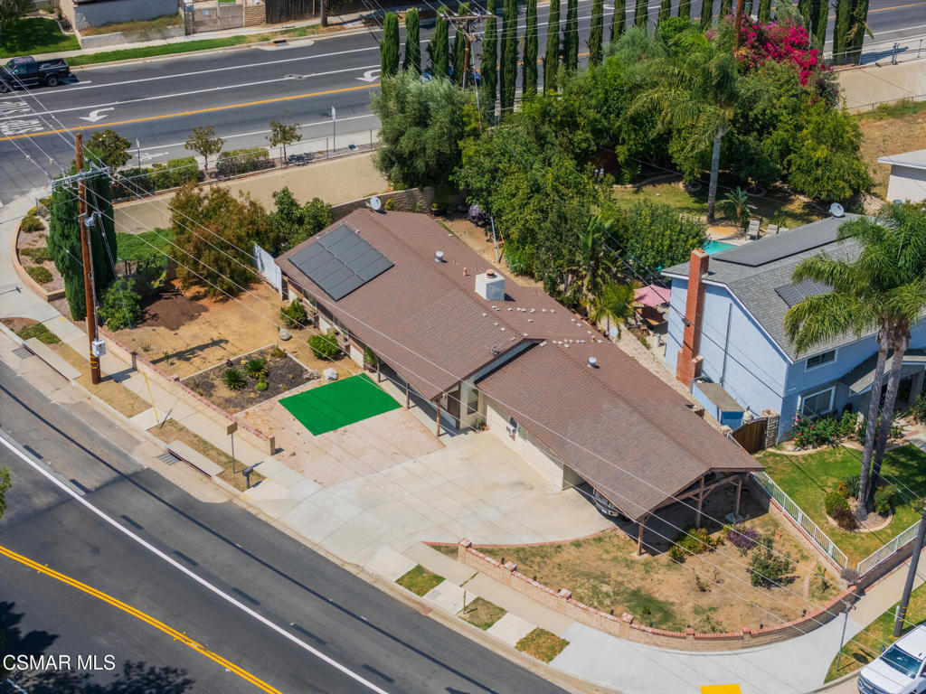 1917 Fitzgerald Road Simi Valley, CA 93065 - Photo 51 of 55 a view of a house with a patio