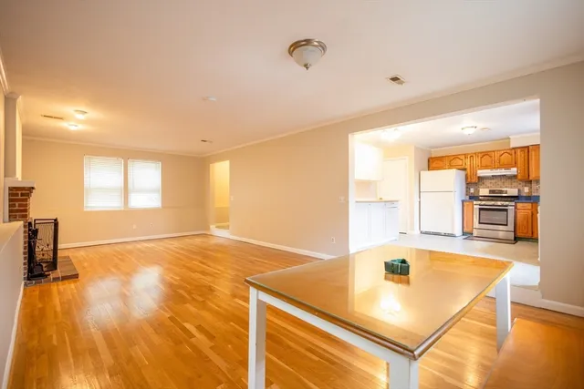 a view of an empty room with window