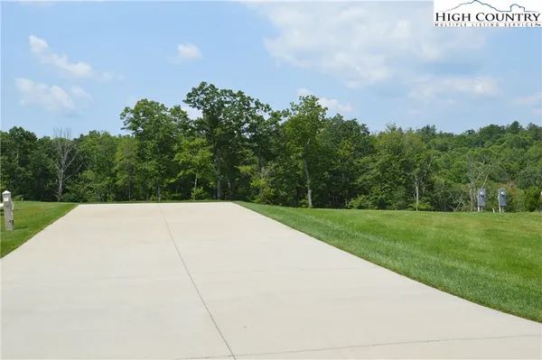 a view of a yard and entertaining space