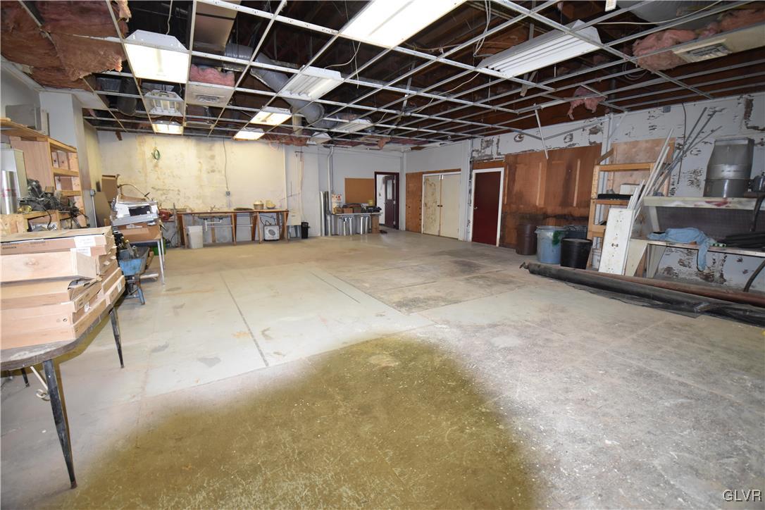 155 North 9th Street Coplay, PA 18037 - Photo 15 of 29 a view of a garage with wooden roof