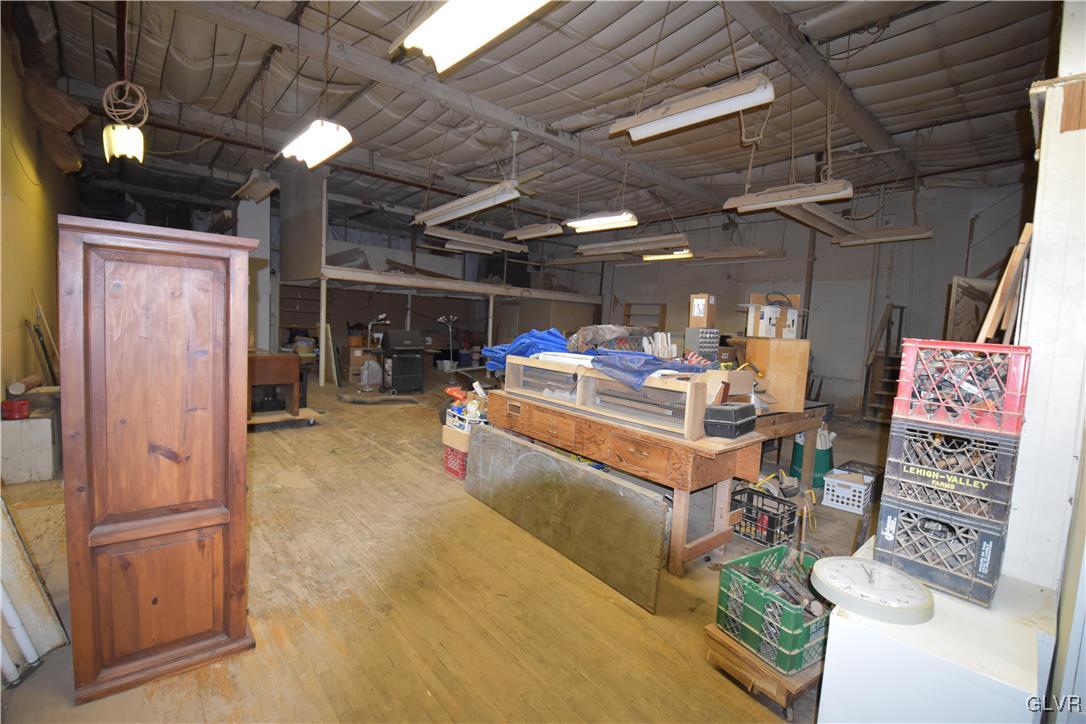 155 North 9th Street Coplay, PA 18037 - Photo 21 of 29 a storage room with washer and dryer