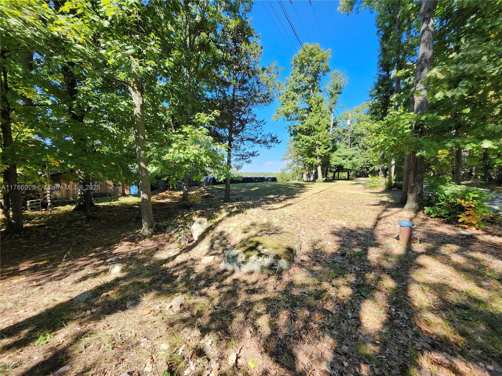 18435 Otter Point Road Wellesley Island, NY 13640 - Photo 24 of 27 a backyard of a house with lots of green space