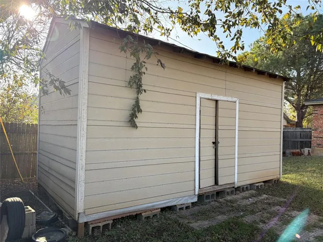 a view of a small space