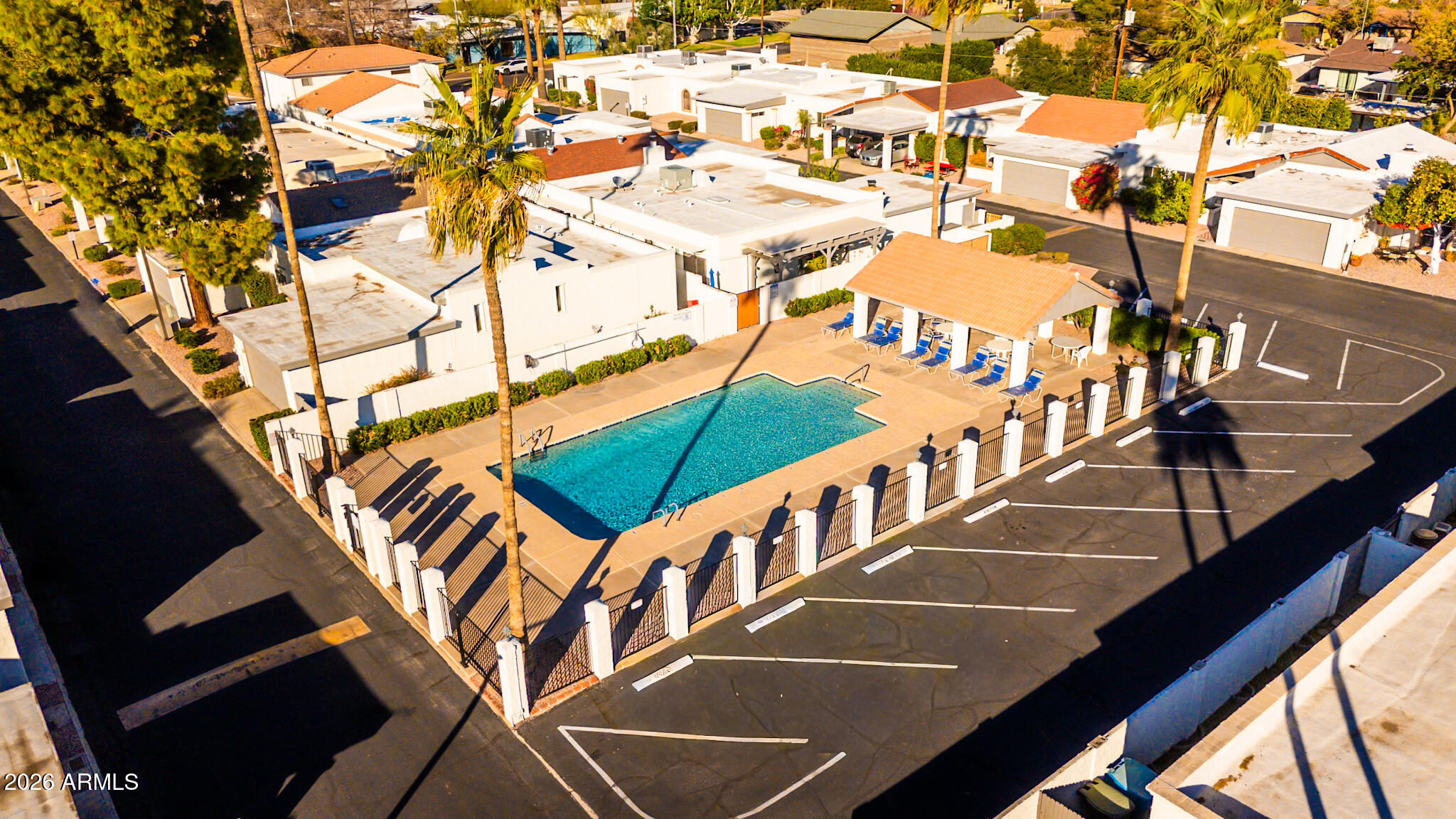 6126 North 12th Way Phoenix, AZ 85014 - Photo 27 of 33 Aerial of Pool Area