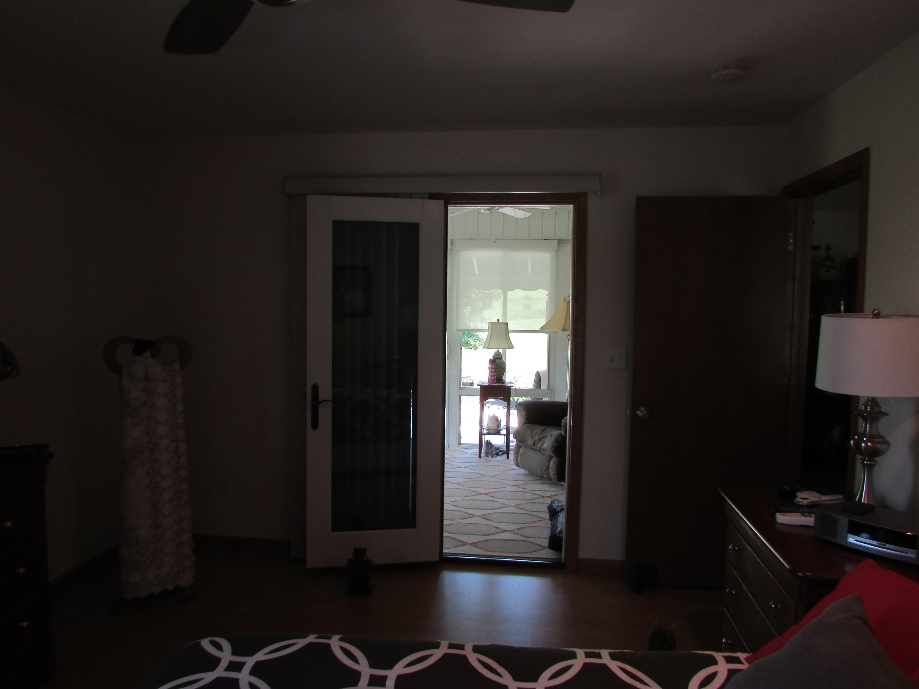 100 Dudley Creek Road Hardy, VA 24101 - Photo 18 of 49 View to sunroom from Master Bedroom
