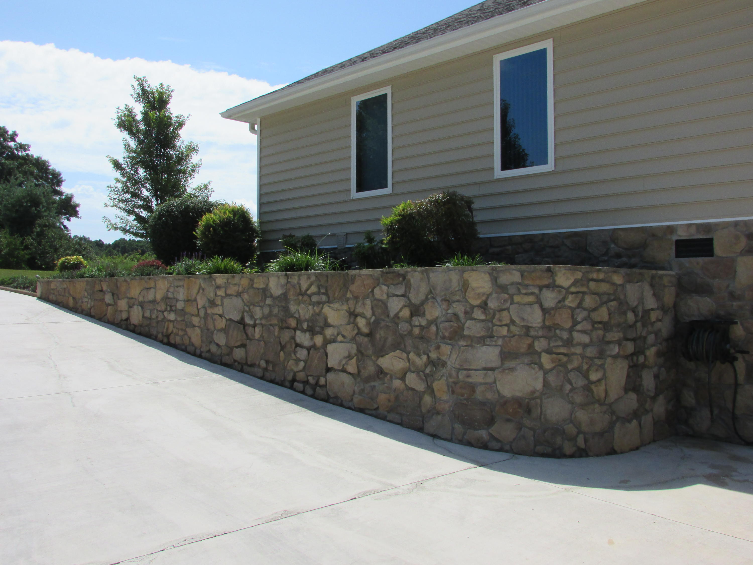 100 Dudley Creek Road Hardy, VA 24101 - Photo 39 of 49 Nice Rock Wall along driveway