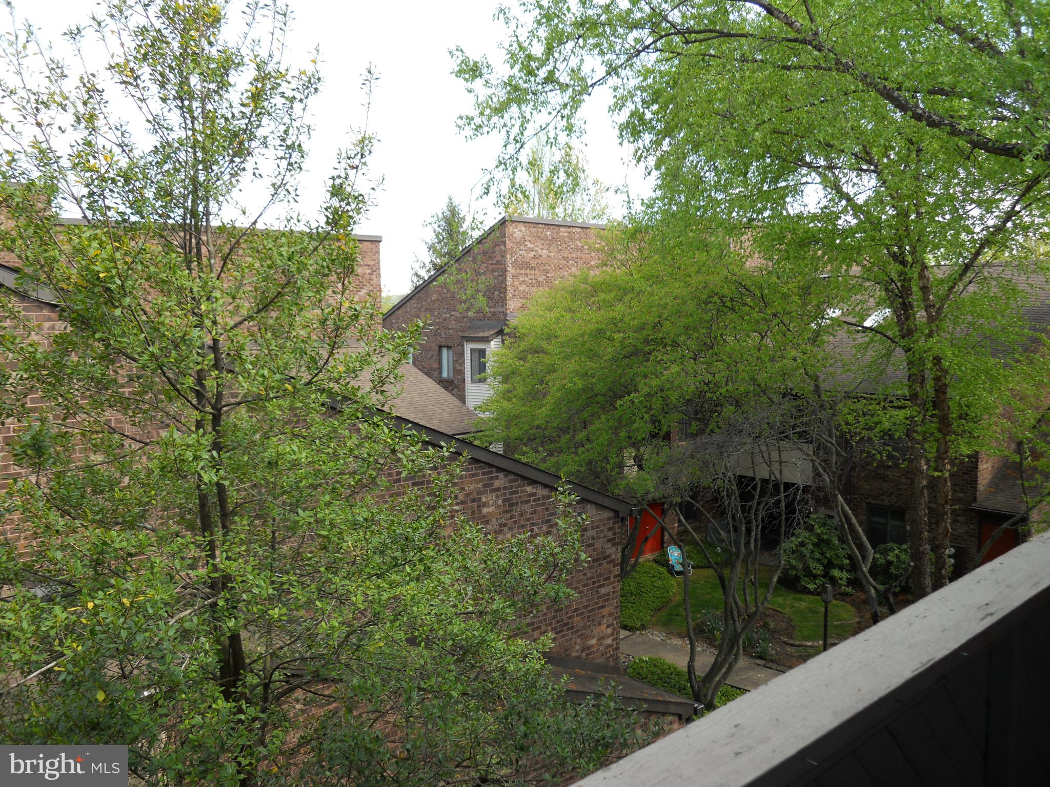 1009 Mountainview Drive Chesterbrook, PA 19087 - Photo 16 of 17 Peaceful view from the balcony.