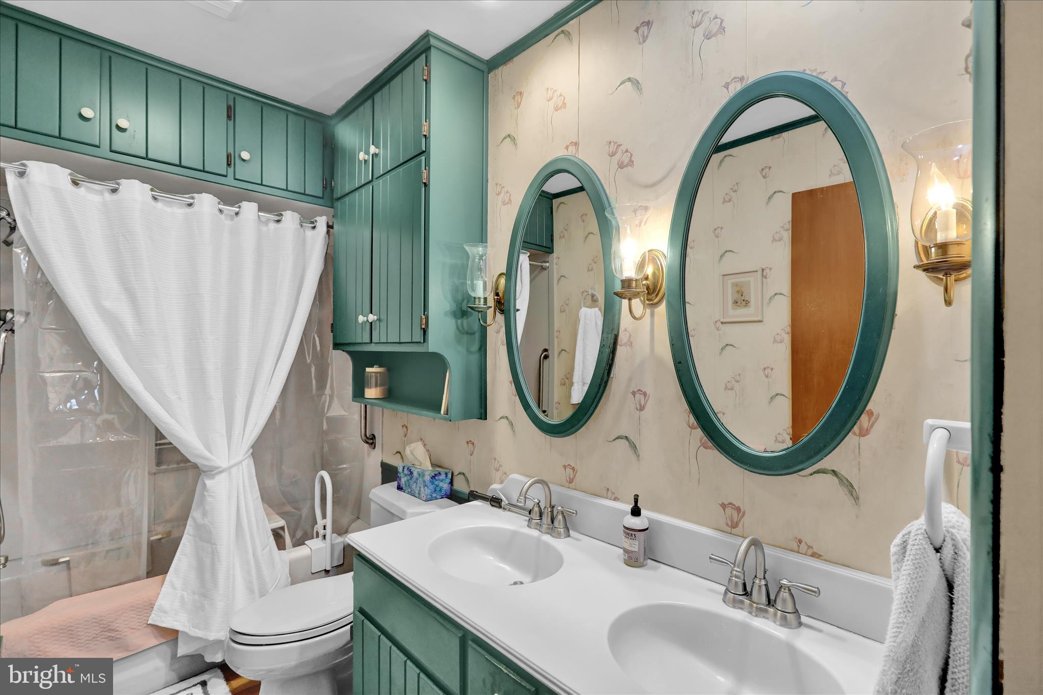 3029 Merritt Parkway Reading, PA 19608 - Photo 10 of 36 a bathroom with a sink mirror and toilet