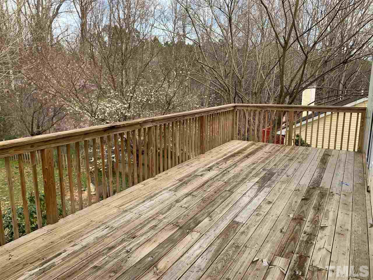 901 Ledgerock Road Wake Forest, NC 27587 - Photo 19 of 23 Large deck