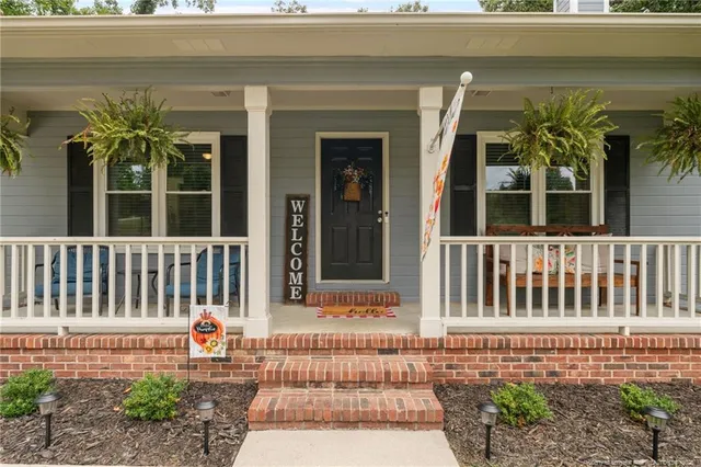 a view of a house with a window