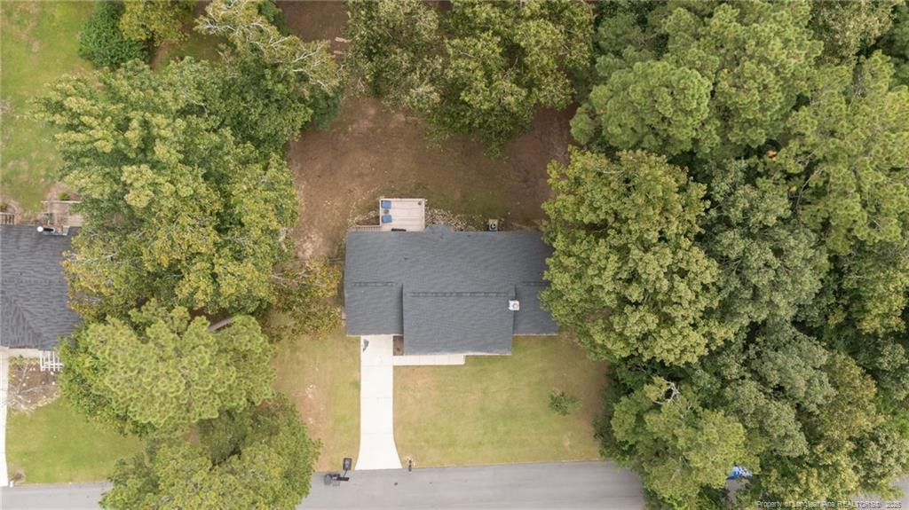 76 North Hillside Drive Spring Lake, NC 28390 - Photo 5 of 50 an aerial view of a house with a yard