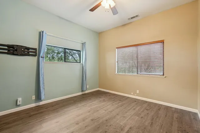 wooden floor in an empty room