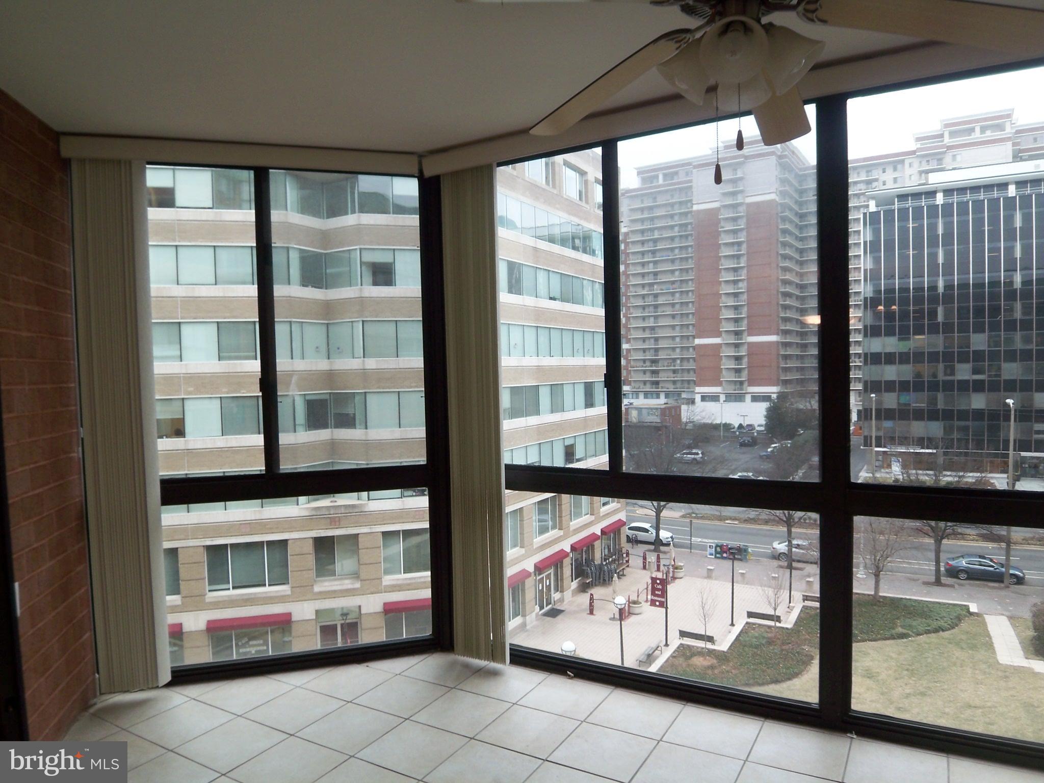 1001 North Randolph Street, Unit 516 Arlington, VA 22201 - Photo 10 of 18 a view of a building from the window