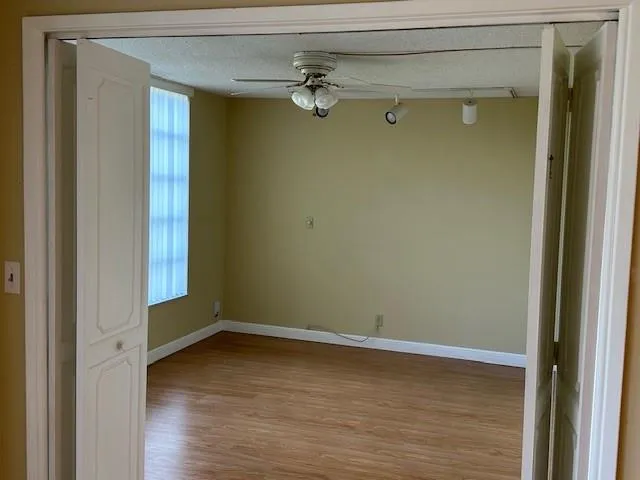 a view of a small space