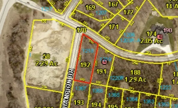 $15,000 | Lot 1218 Spring Creek Drive, Sunrise Beach, MO 65079