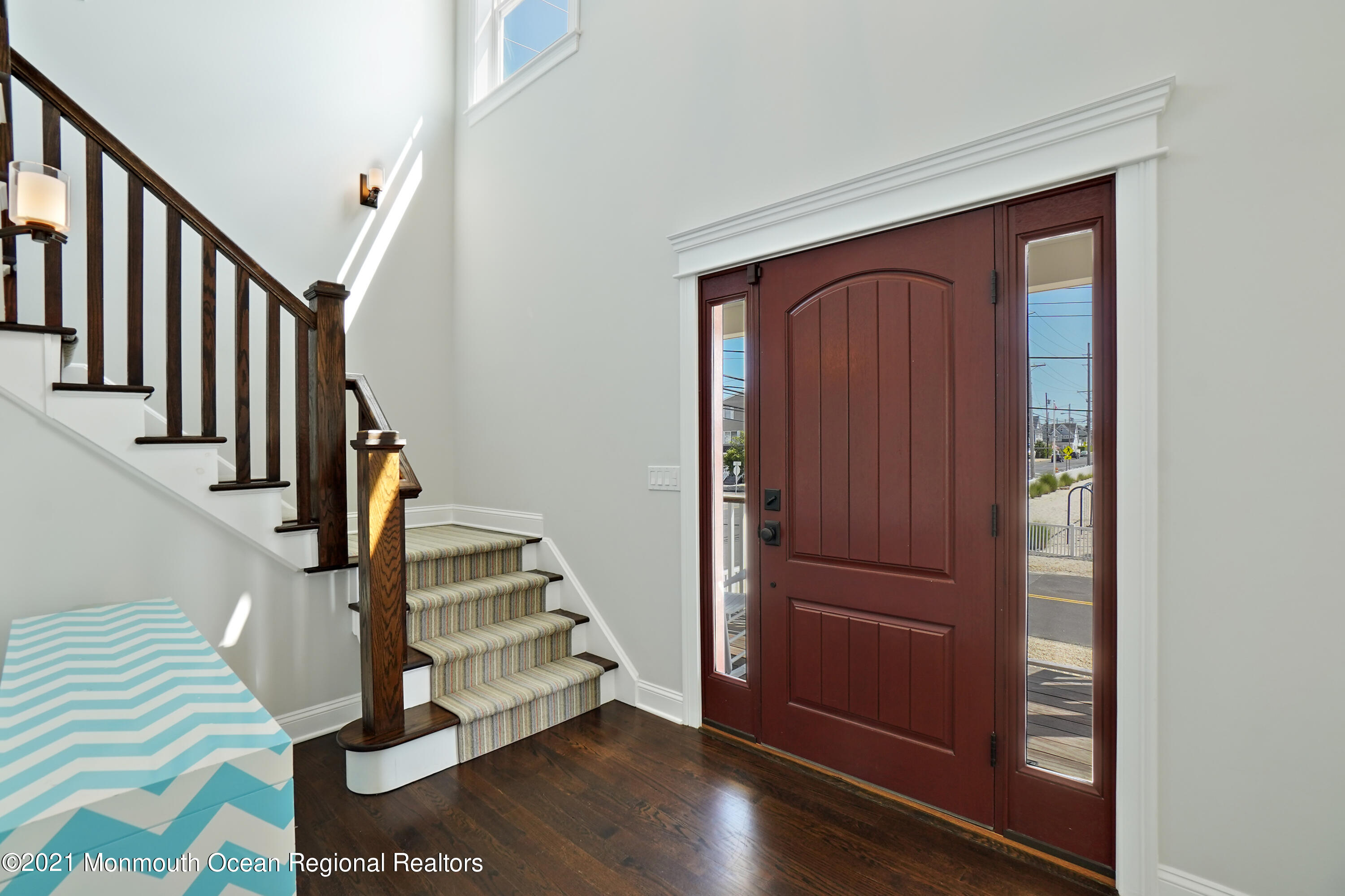 204 North Lagoon Road Lavallette, NJ 08735 - Photo 16 of 44 a view of entryway with wooden floor