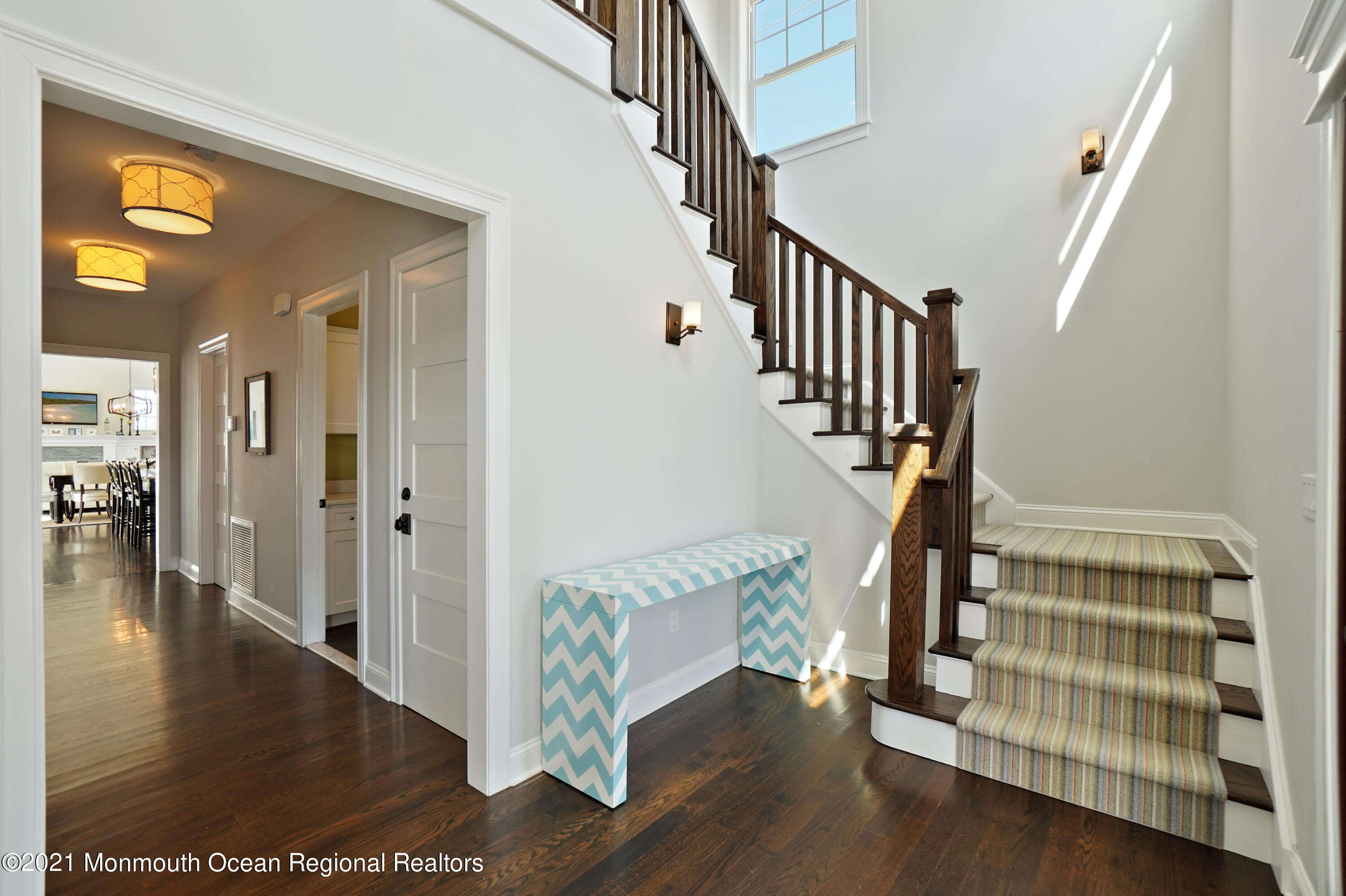 204 North Lagoon Road Lavallette, NJ 08735 - Photo 18 of 44 a view of entryway with wooden floor