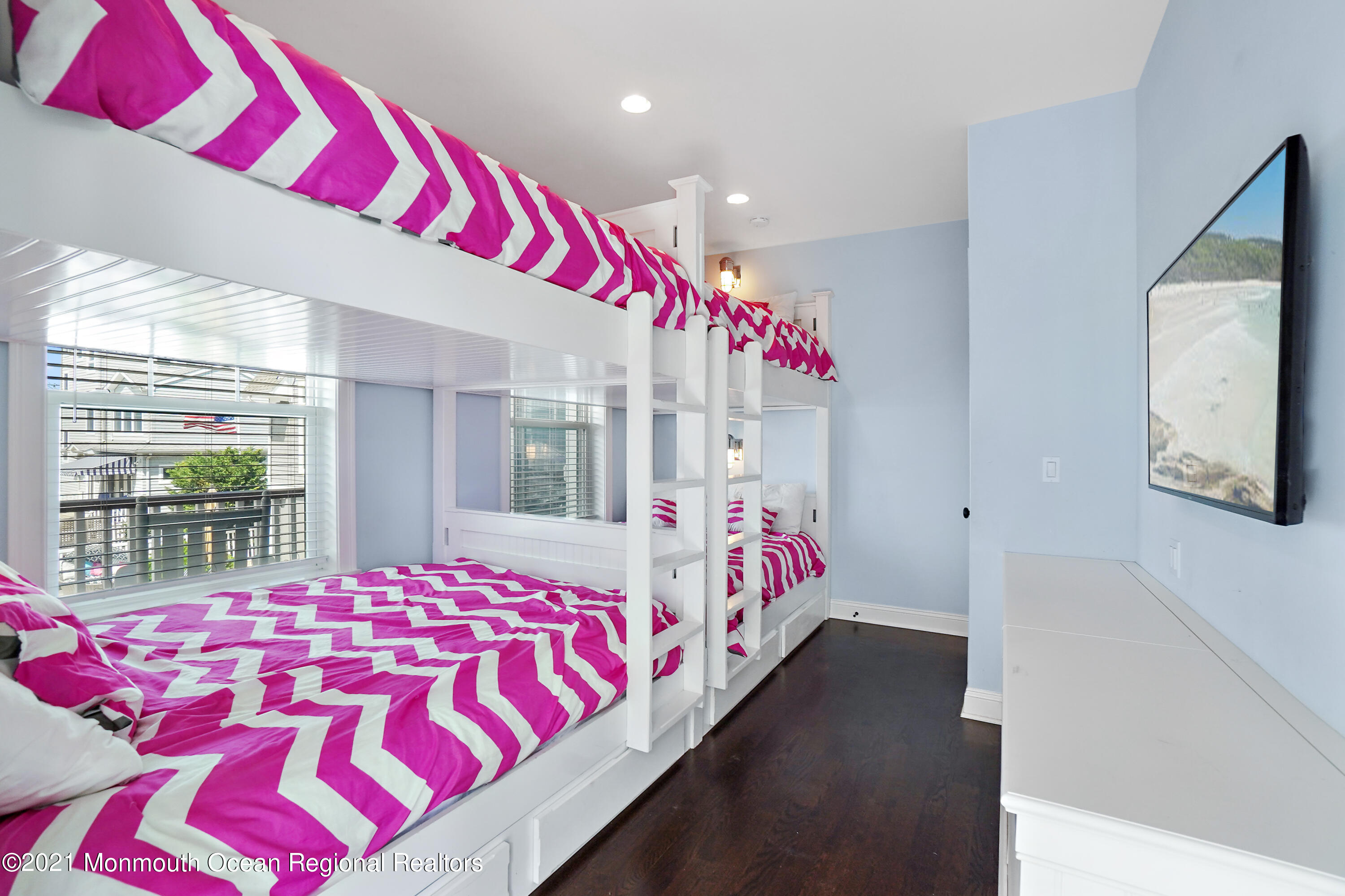 204 North Lagoon Road Lavallette, NJ 08735 - Photo 23 of 44 a bed room with a bed and a window