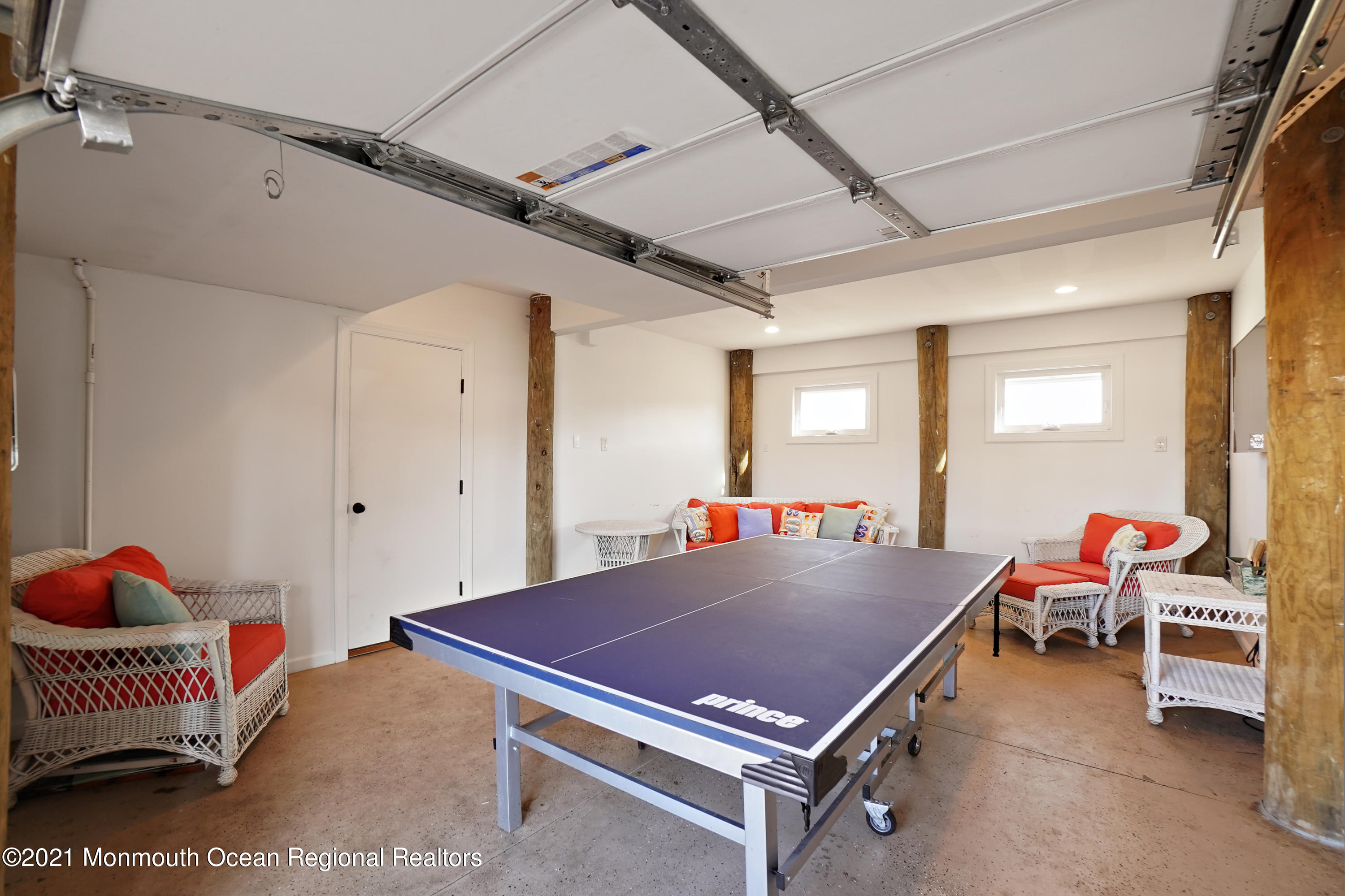 204 North Lagoon Road Lavallette, NJ 08735 - Photo 36 of 44 a room with pool table and windows