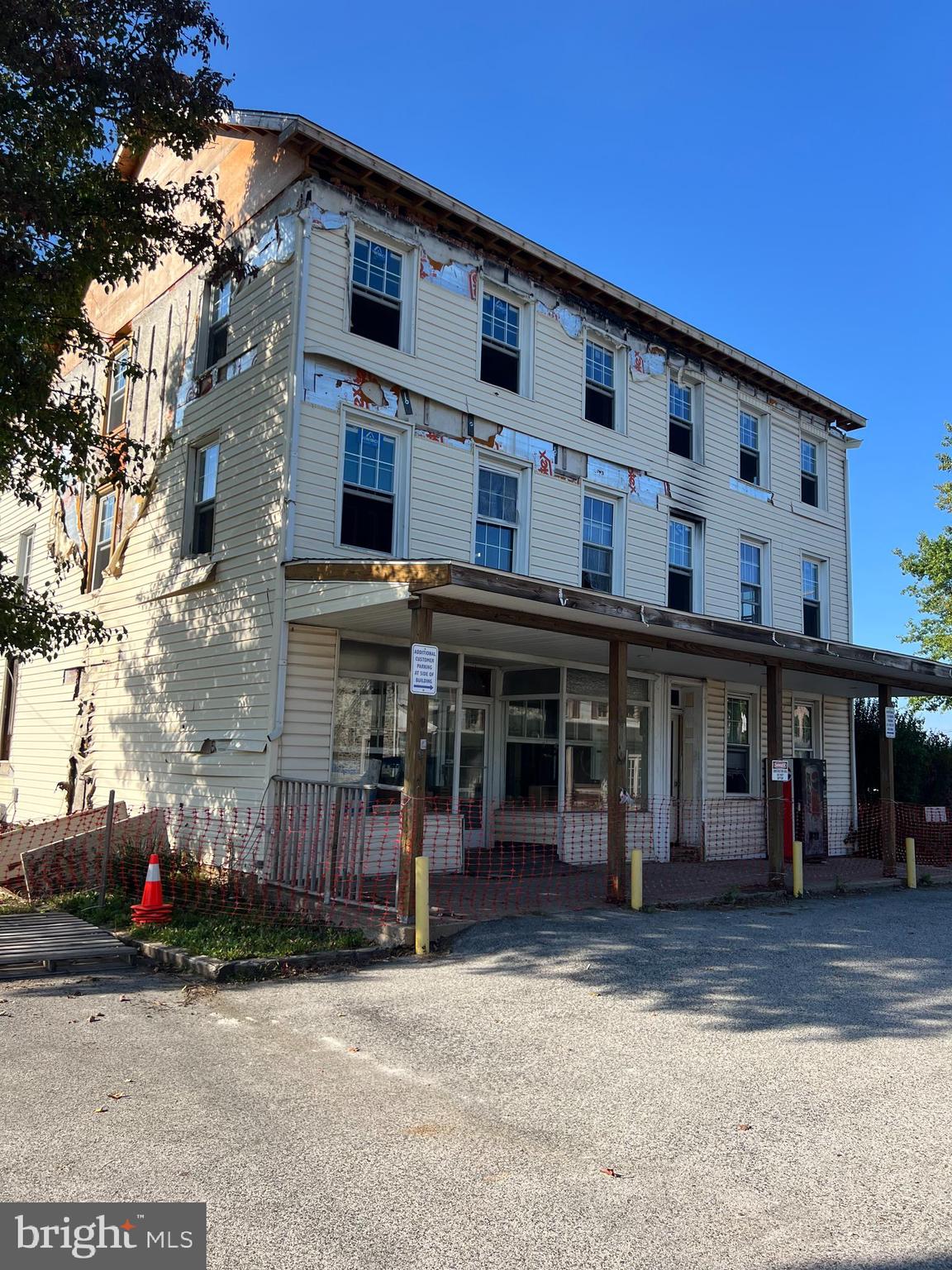 Front View of the building