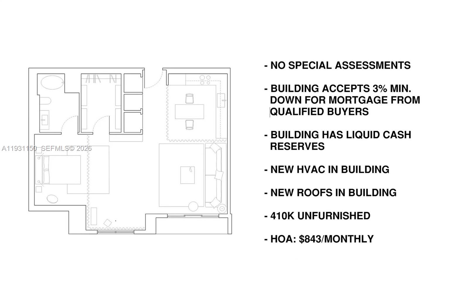133 Northeast 2nd Avenue, Unit 1608 Miami, FL 33132 - Photo 2 of 55 The building is in great financial condition, holding healty cash reserves. No Special Assestments! New roofs and new HVAC installation recently completed.
