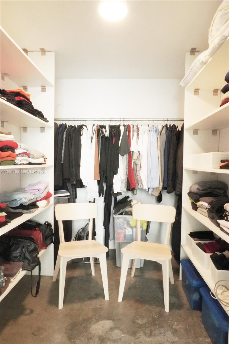 133 Northeast 2nd Avenue, Unit 1608 Miami, FL 33132 - Photo 37 of 55 Custom closet in use.