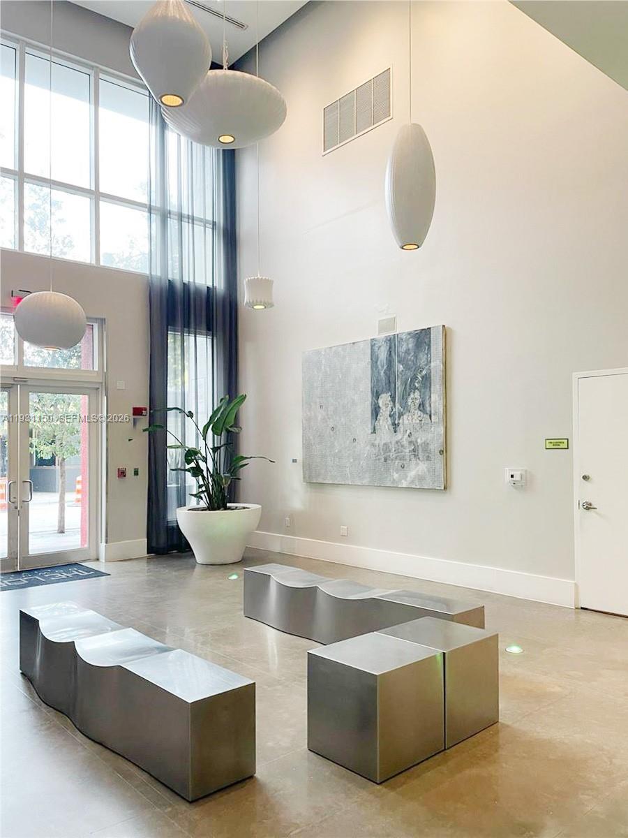 133 Northeast 2nd Avenue, Unit 1608 Miami, FL 33132 - Photo 47 of 55 Lobby with a front desk which serves as a security point.