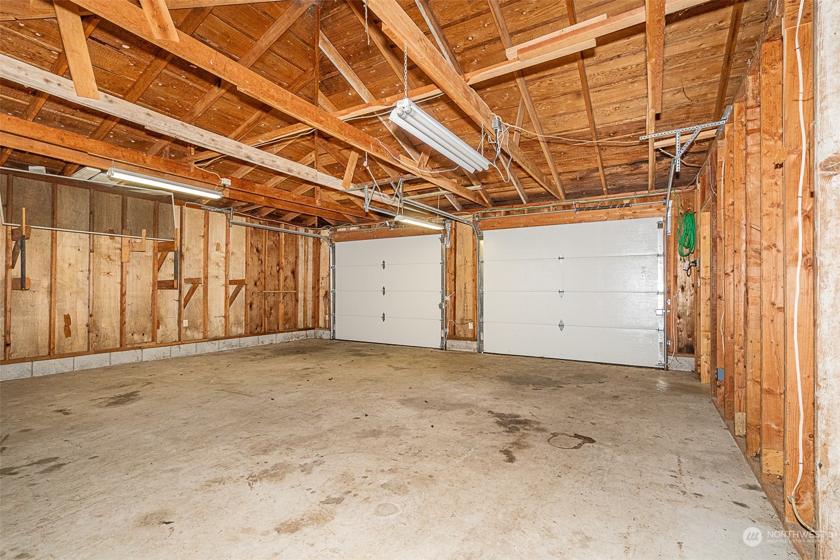 728 Rhoades Road Winlock, WA 98596 - Photo 30 of 40 a view of a room with wooden walls