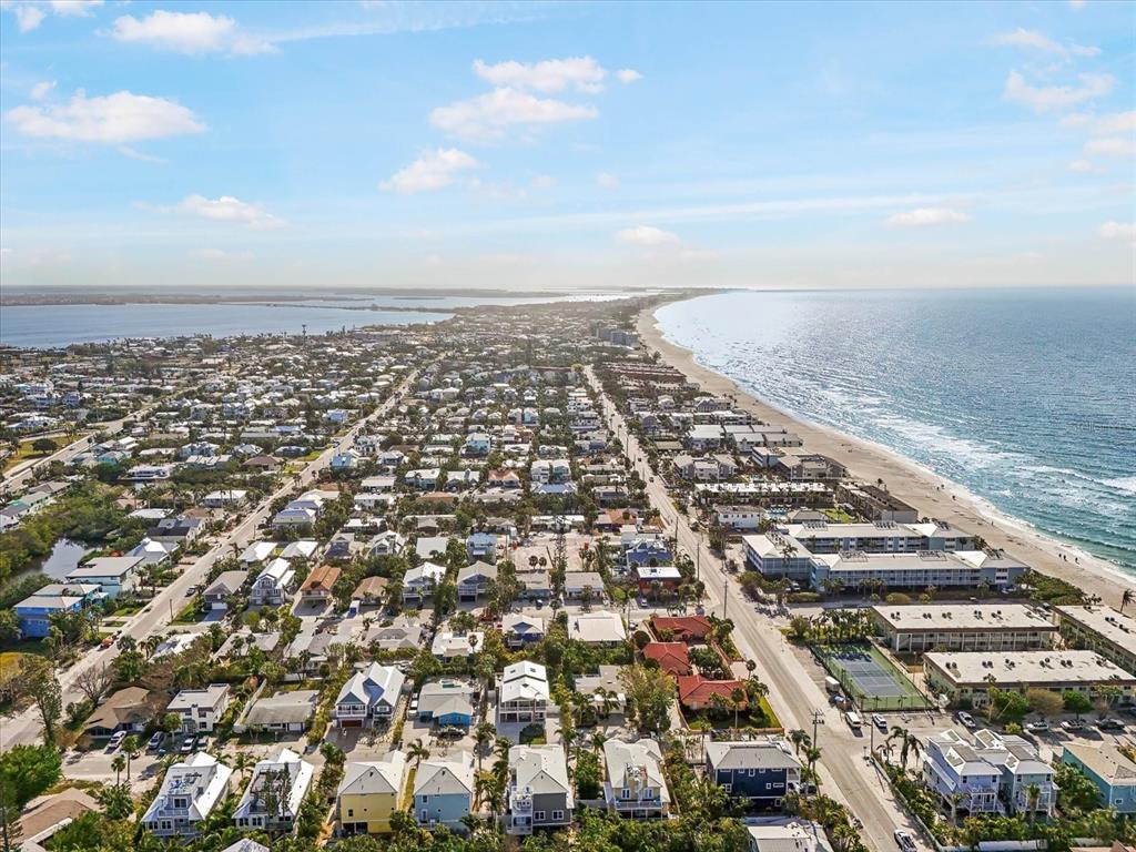 203 72nd Street Holmes Beach, FL 34217 - Photo 72 of 75 an aerial view of a city