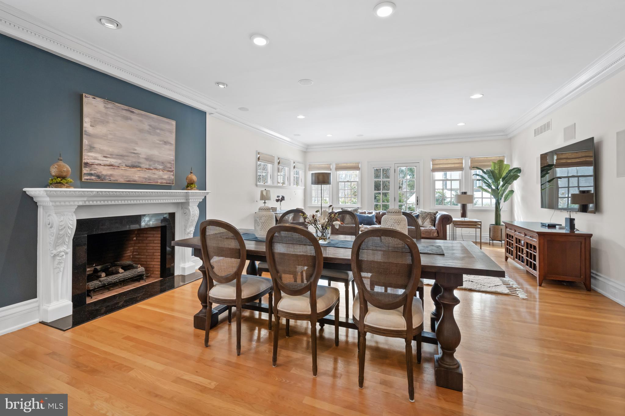 1900 Field Road Wilmington, DE 19806 - Photo 13 of 90 Fireplace with decorative mantel.