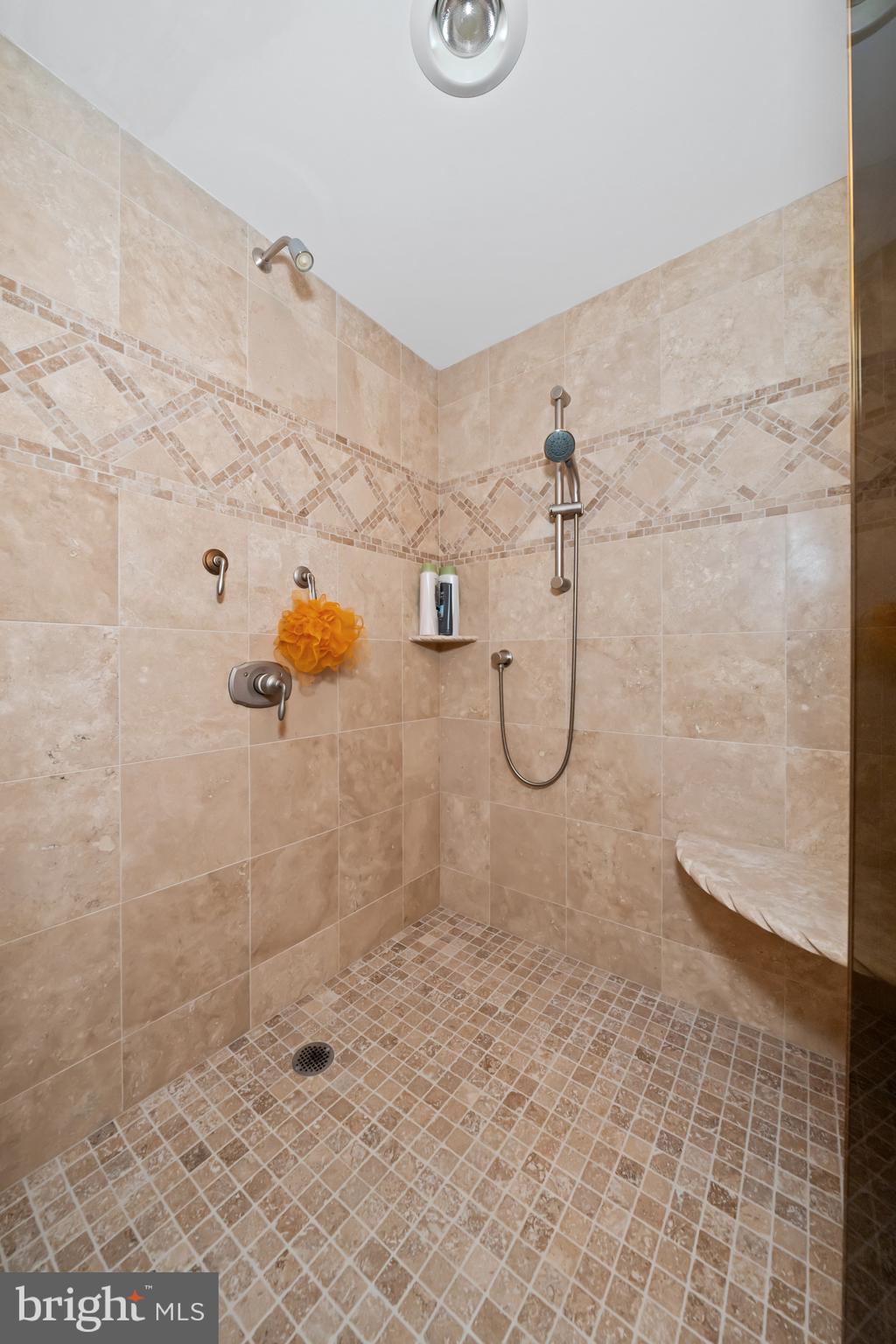 1900 Field Road Wilmington, DE 19806 - Photo 60 of 90 Lower level shower with custom tile.