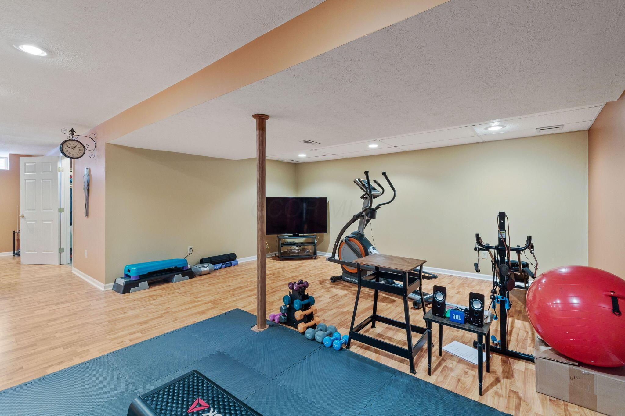 9904 Basil Road Northwest Baltimore, OH 43105 - Photo 45 of 66 Lower Level Rec Room - 9904 Basil Road NW, Baltimore, OH 43105
