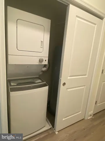 a view of a room with an empty space